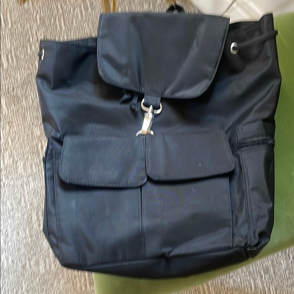 Black Womens Backpack carryall